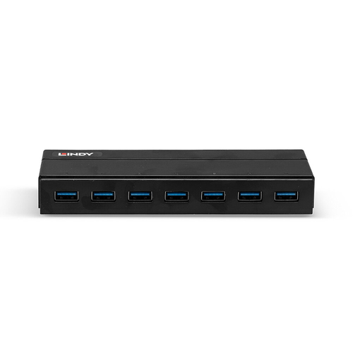 Lindy USB 3.1 Hub 7 Port with Charging Function - Hub, afbeelding 3