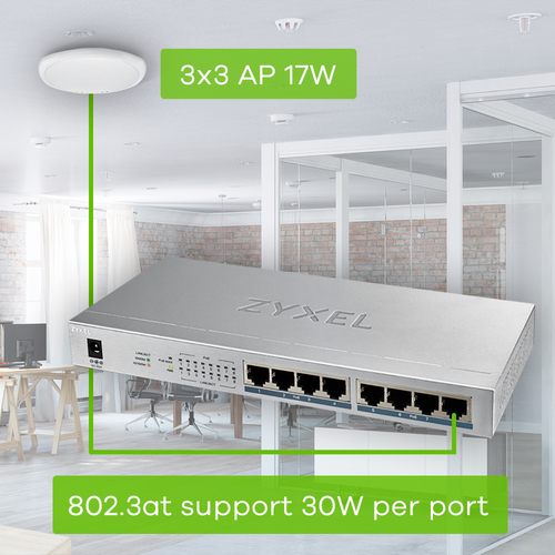 Zyxel GS1008HP - Switch, afbeelding 9