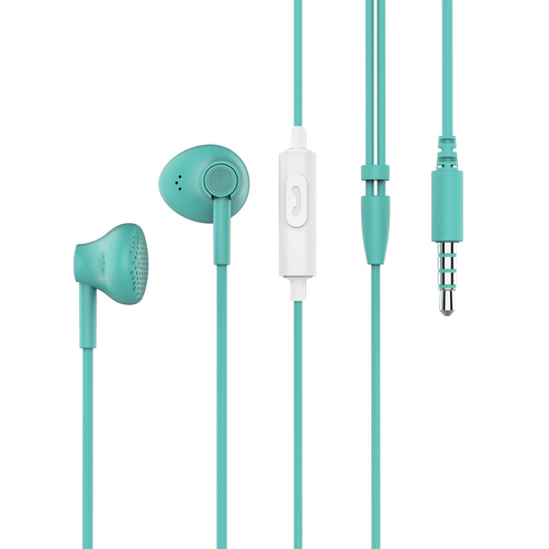 Celly PT-WDE001L headphones/headset Wired In-ear Calls/Music Cyan
