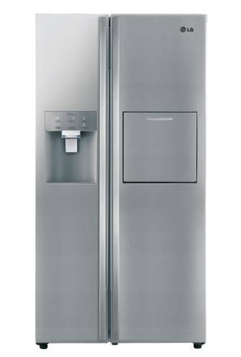 LG GS9166AEJZ side-by-side refrigerator Freestanding Brushed steel