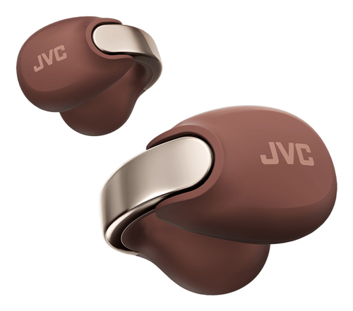 JVC HA-NP1T Auriculares True Wireless Stereo (TWS) Clip de oreja Llamadas/Música USB Tipo C Bluetooth Marrón, Plata