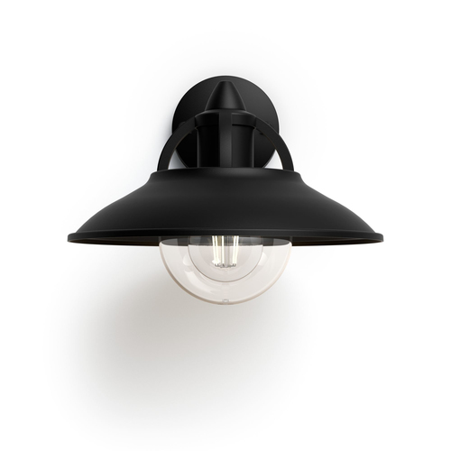 Philips Cormorant wall lantern black 1x42W 230V – Foto 4 von 6