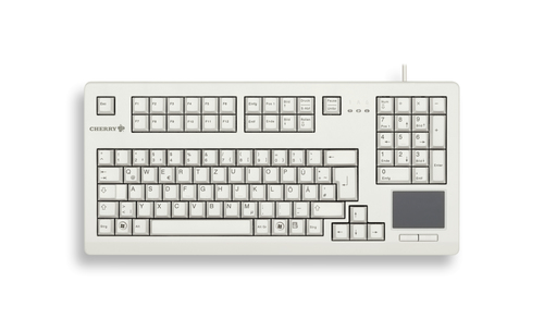 Cherry TouchBoard G80-1190 keyboard Universal USB QWERTZ German Grey