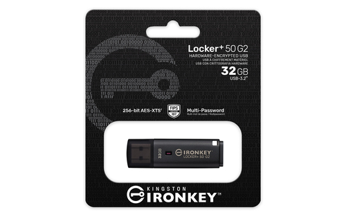 KINGSTON 32GB IronKey Locker Plus 50 G2