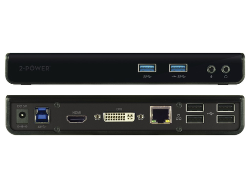 2-Power Dual Video Docking Station - Docking station, afbeelding 2