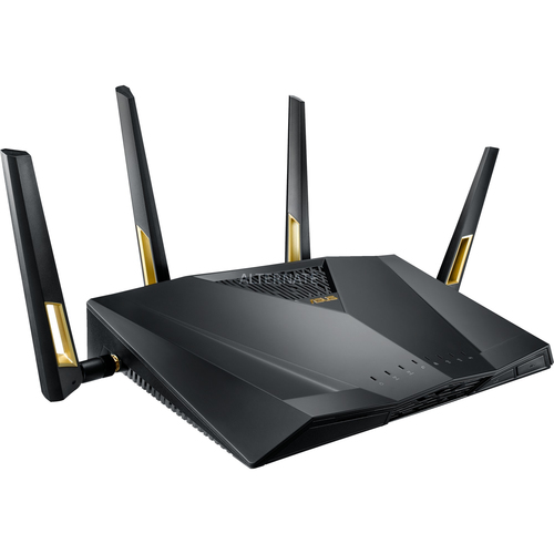 ASUS RT-AX88U belaidis maršrutizatorius Dviguba juosta (2,4 GHz / 5 GHz) Juoda