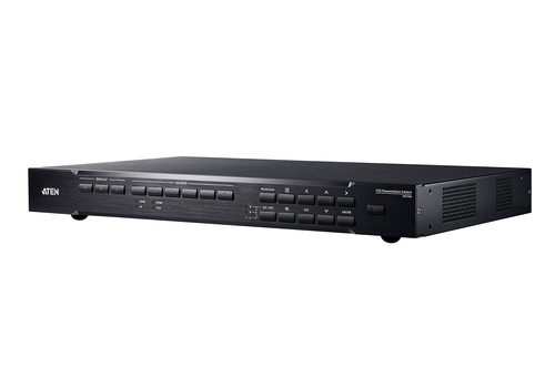 SWITCH MATRICIAL 7X3 CON ESCALADOR DE VIDEO STREAMING MEZCLADOR DE AUDIO HDBaseT Receptor de IR VP2730 - VP2730