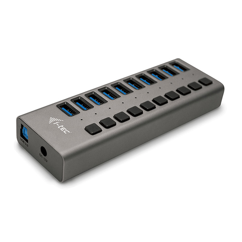 i-tec USB 3.0 Charging HUB 10 port + Power Adapter 48 W. Charger type: Indoor, Power source type: AC, Charger compatibilit