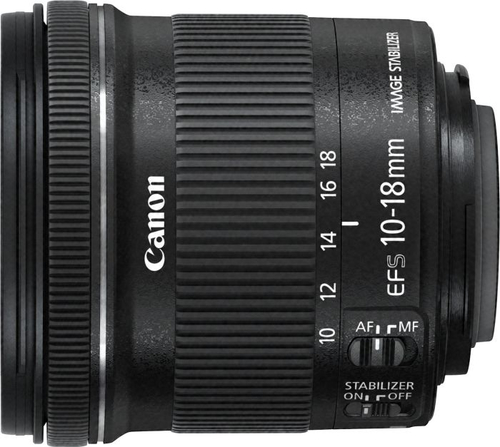 Canon EF-S 10-18mm f/4.5-5.6 IS STM + Filter + 8GB SD