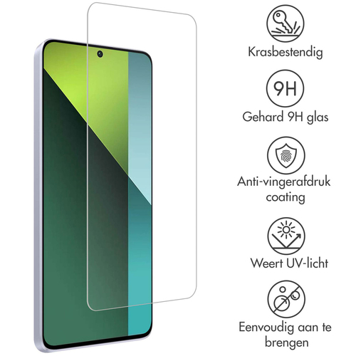 Accezz Gehard Glas Screenprotector Xiaomi Poco X6 Pro, afbeelding 2