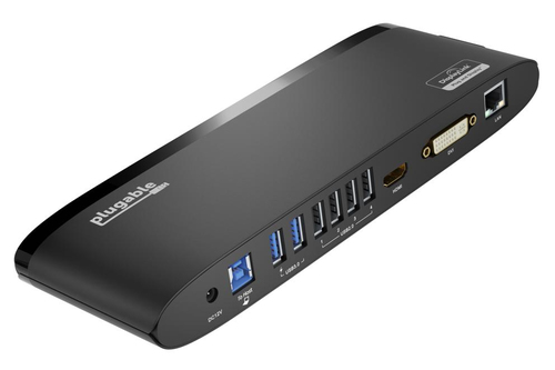 USB 3.0 UNIVERSAL LAPTOP DOCKING STATION FOR WINDOWS AND MAC (DUAL MONITOR: HDMI