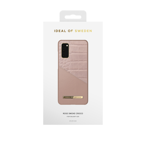 iDeal of Sweden Atelier Case Galaxy S20 Rose Smoke Croco – image 1
