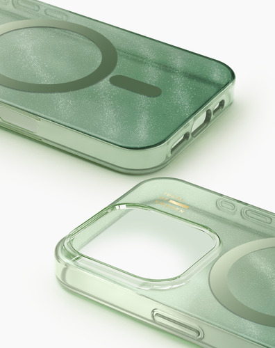 iDeal of Sweden Clear Case MagSafe iPhone 16 Pro Max Sage Green – image 2