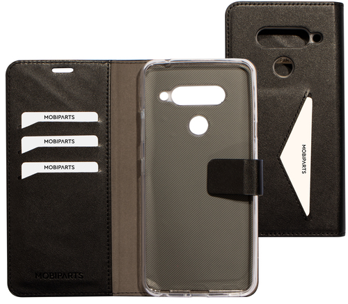 Mobiparts Classic Wallet Case LG V40 ThinQ Black
