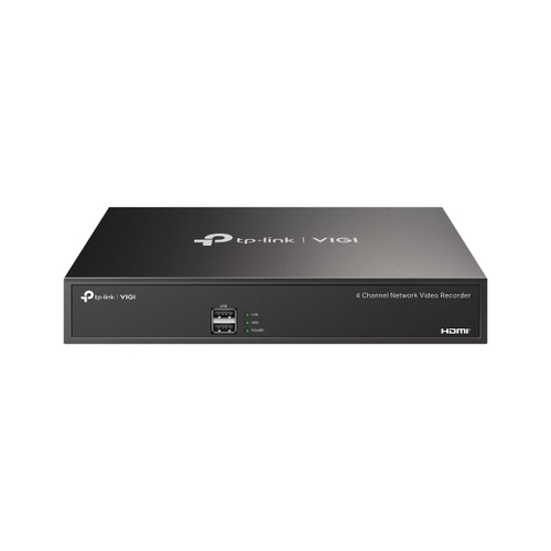 VIGI NVR1004H NVR TP-LINK VIGI VIGI NVR1004H 4 CANALES SALIDA VIDEO 4K POE ONVIF PLUG AND PLAY GRABACION 24/7 AUDIO BIDIRECCIONAL DETECCION INTELIGENTE H265 ANCHO BANDA 80MBPS VIGI NVR1004H