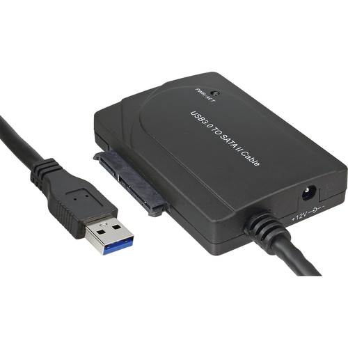 InLine USB 3.0 to SATA Adapter / Converter with Power Supply