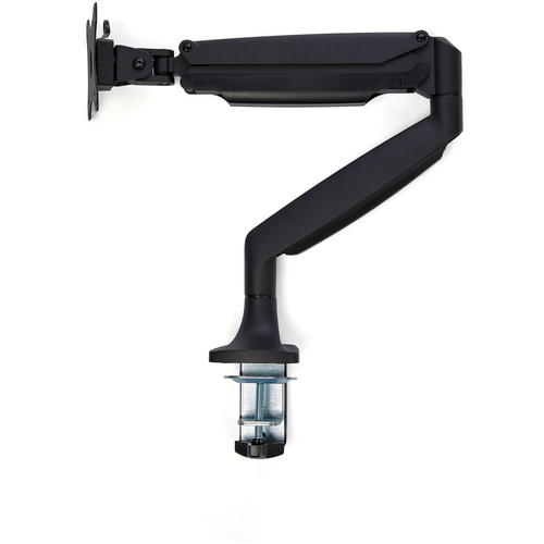 StarTech.com Desk Mount Monitor Arm, Heavy Duty Ergonomic VESA Monitor Arm, Single Display up to 9kg, Full Motion, Height Adjustable, Articulating, Aluminum, C-Clamp/Grommet, Black - Small Footprint Design (ARMPIVOTHDB) Monteringssæt LCD display 13.1-32 – billede 3