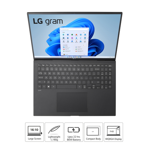LG Gram 16Z90P-K.AA85A1 16GB_512GB - Black – image 5