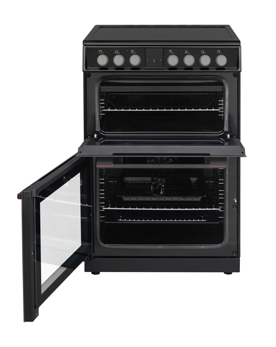 Sharp KF-66DVDD04BM1K-EN cooker Freestanding cooker Electric Ceramic hob Black – image 4
