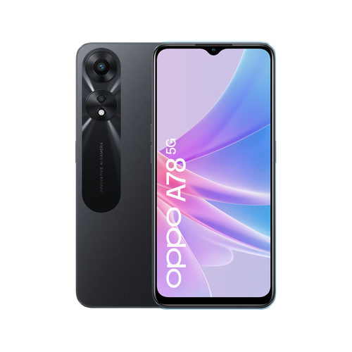 OPPO A78 5G 16,7 cm (6.56") Две SIM-карты Android 13 USB Type-C 8 GB 128 GB 5000 mAh Черный