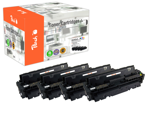 Peach PT815 toner cartridge 4 pc(s) Compatible Black, Cyan, Magenta, Yellow