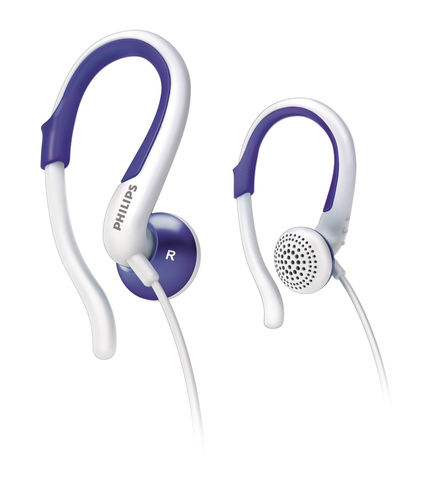 Philips SHS4842/10 headphones/headset Wired Music Blue, White