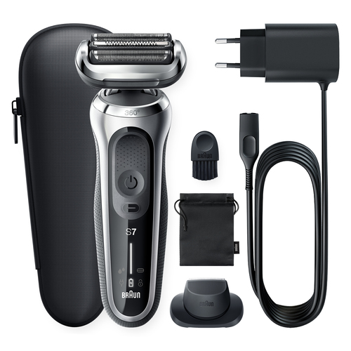 Braun Series 7 71-S1200s Foil shaver Trimmer Silver – image 5