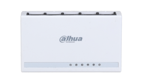 Dahua Technology Access DH-PFS3005-5ET-L сетевой коммутатор Неуправляемый L2 Fast Ethernet (10/100) Белый