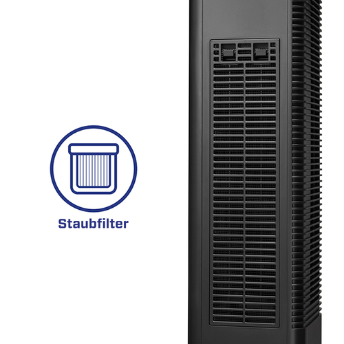 Clean Air Optima CA-904B Hot & Cool Ventilatorkachel Zwart, afbeelding 5