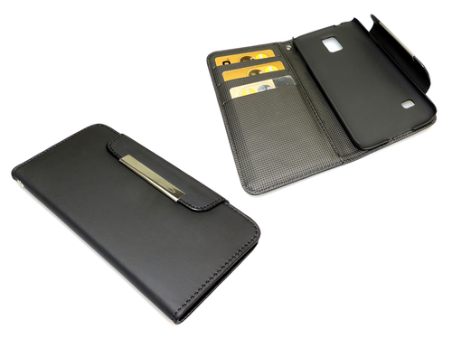 Sandberg Wallet case S5 Magnet close