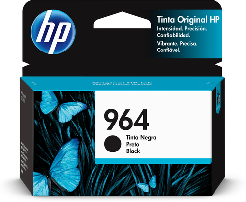 3JA53AL TINTA HP 964 3JA53AL NEGRO OFFICEJET 1 000 PAG OfficeJet Pro 9010 9016 9018 9020  3JA53AL