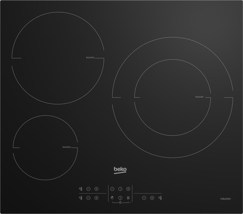 Beko HIIS63206M hob Black Built-in