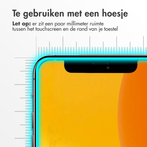 <div>Gebruik je kostbare smartphone zonder zorgen met deze Accezz Gehard Glas Screenprotector 2-pack! Om het scherm van jouw dure smartphone zo goed, afbeelding 3