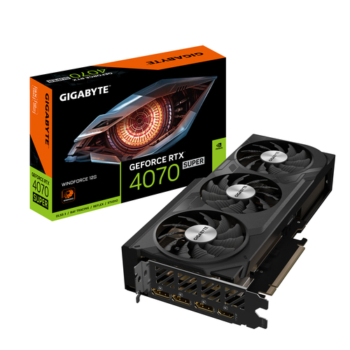 GIGABYTE GeForce RTX 4070 SUPER WINDFORCE 12G
