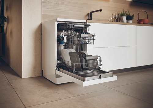 Haier I-Pro Shine Series 5 XF1C3TB1FW-80 Wifi Connected Slimline Dishwasher - White - C Rated, White - image 7