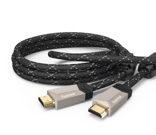 Hama 00179202 HDMI кабель 3 m HDMI Тип A (Стандарт) Черный, Коричневый
