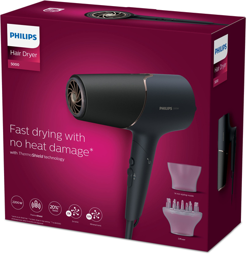 Philips 5000 series BHD538/29 hair dryer – image 2