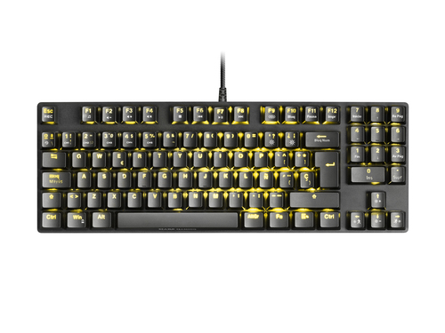Mars Gaming MKREVOPROWBRES Black, Mechanical RGB Gaming Keyboard, TKL+ NUM, Brown Switch, Spanish – image 3