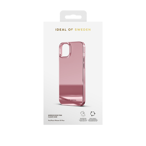 iDeal of Sweden Mirror Case iPhone 15 Plus Mirror Rose Pink – image 4