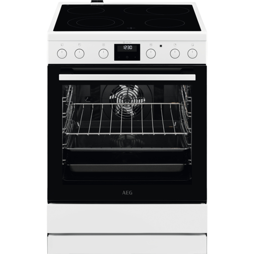 AEG CCB6440ABW Freestanding cooker Electric Ceramic hob White
