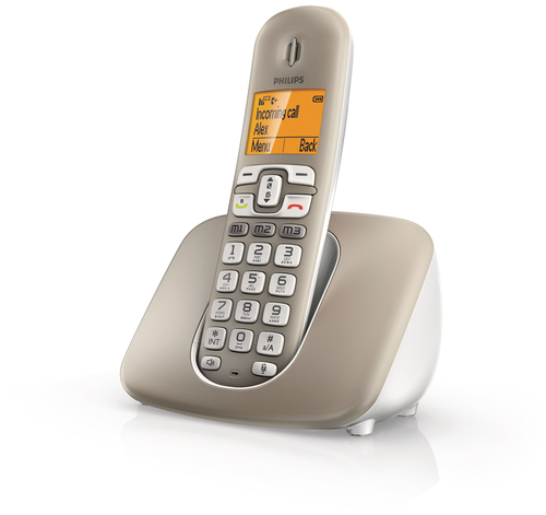 Philips SoClear XL3901S/51 telephone DECT telephone Caller ID Silver