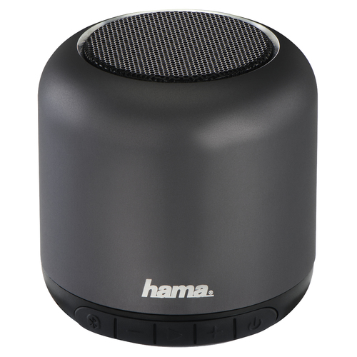 Hama Steel Drum Mono portable speaker Anthracite 3 W