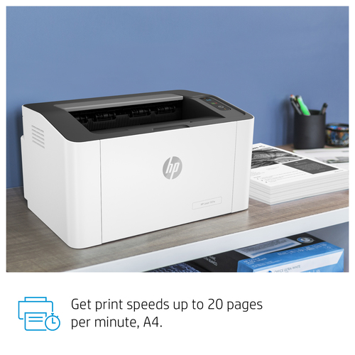 Specs HP Laser 107w 1200 x 1200 DPI A4 Wi-Fi Laser Printers (4ZB78A)