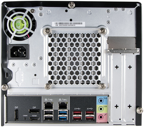 Shuttle XPC cube SH370R8 Barebone-System - Socket H4 LGA-1151 - Intel H370 Chip - 64 GB DDR4 SDRAM DDR4-2666/PC4-21300 Max
