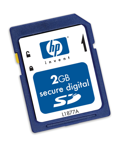 HP Photosmart 2 GB SD Card