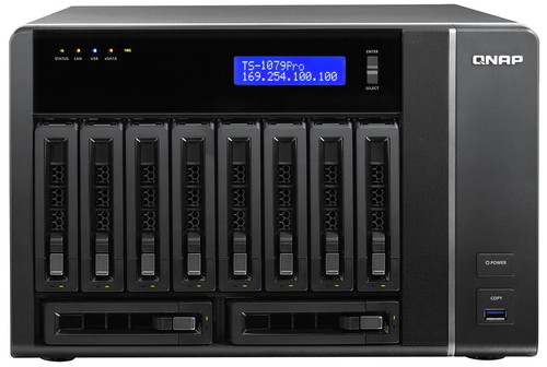 QNAP TS-1079PRO-40TB-EC NAS Tower Intel® Core™ i3 i3-2120 – image 1