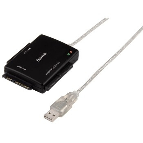 Hama USB - IDE/SATA Hard Disk Adapter, AA25