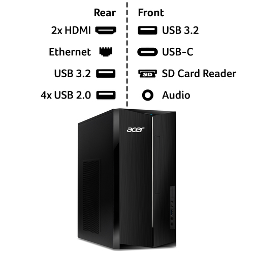 Acer Aspire TC-1785 Tower Desktop - Intel Core i7-14700 – image 6