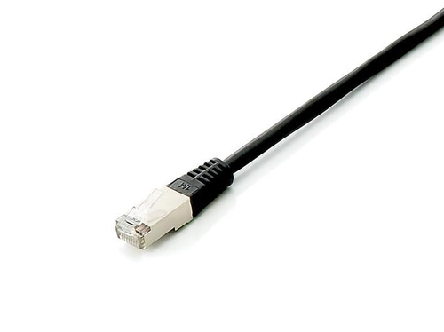 Equip 645691 сетевой кабель Черный 2 m Cat6a S/FTP (S-STP) Круглый