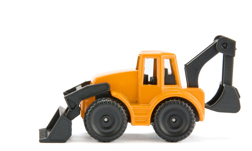 SIKU Super - MAN Lkw met graafmachine modelvoertuig, afbeelding 8